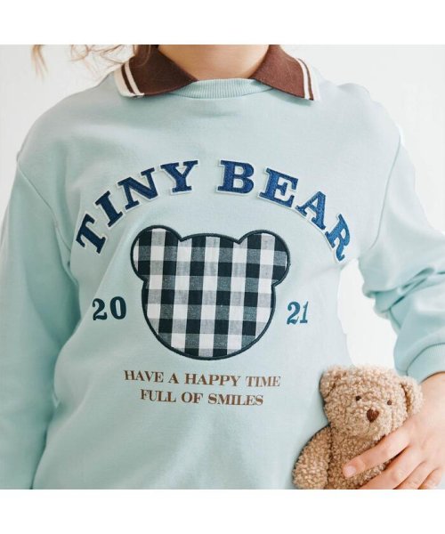 apres les cours(アプレレクール)/tiny bear 襟付きカレッジTシャツ/img07