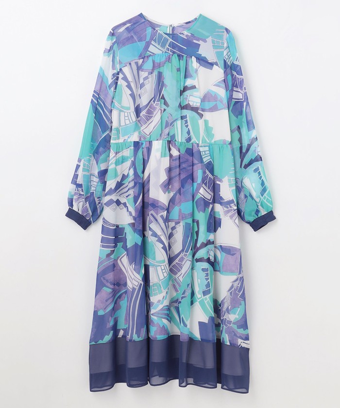 アールデコリゾートプリントワンピース(505896502)｜阪急百貨店公式