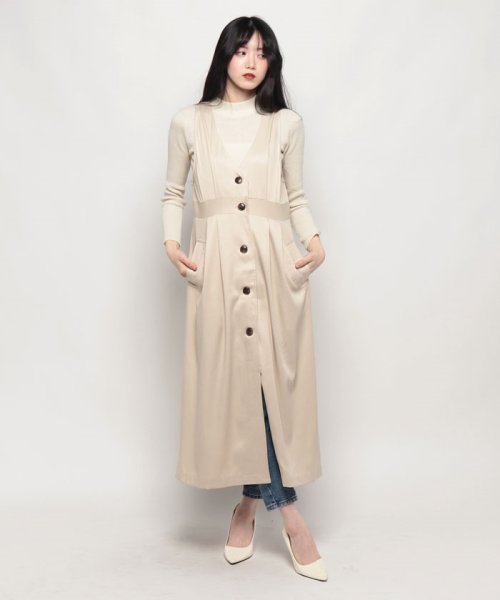 OLIVE des OLIVE(オリーブデオリーブ)/【24SS】マルチ2WAYトレンチコート　アウター　コート　トレンチコート　２WAY　春/img28