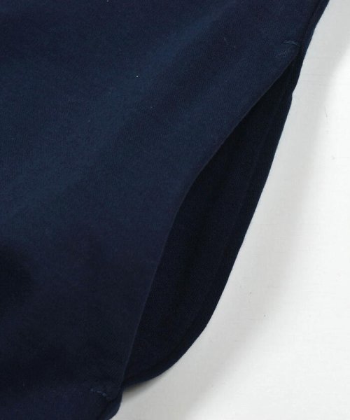 スカラップ襟付きスムースワンピース(90~140cm) ショコラ