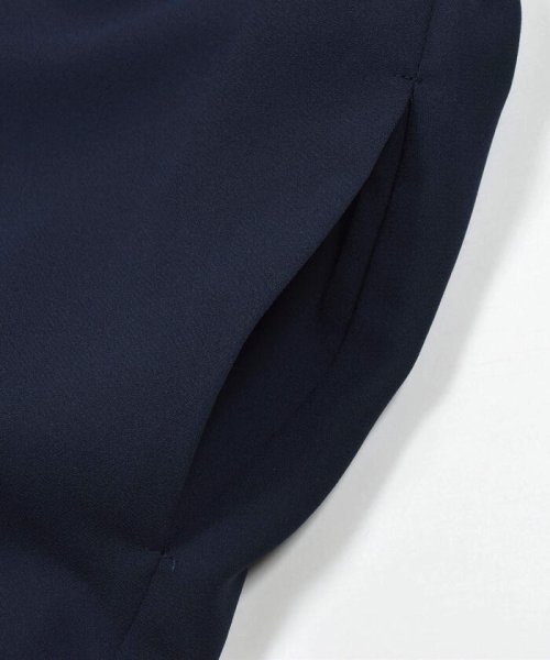 【日本製】レース袖付きジョーゼットワンピース(90~140cm) ショコラ