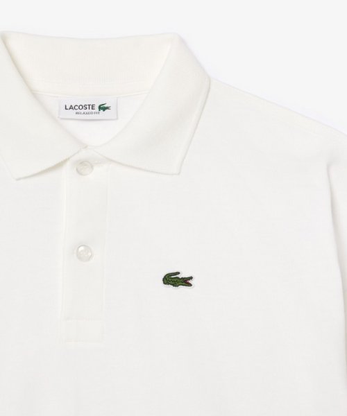 LACOSTE KIDS(ラコステ　キッズ)/テーピングボーダーBOYS長袖ポロシャツ/img02