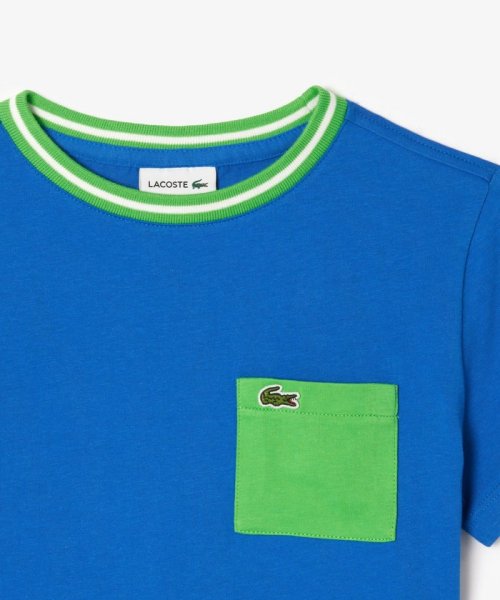 LACOSTE KIDS(ラコステ　キッズ)/配色ポケットKIDS Tシャツ/img02