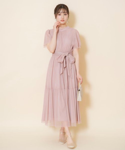 チュールティアードドレス チュールティアードドレス J1533071582(11655円)