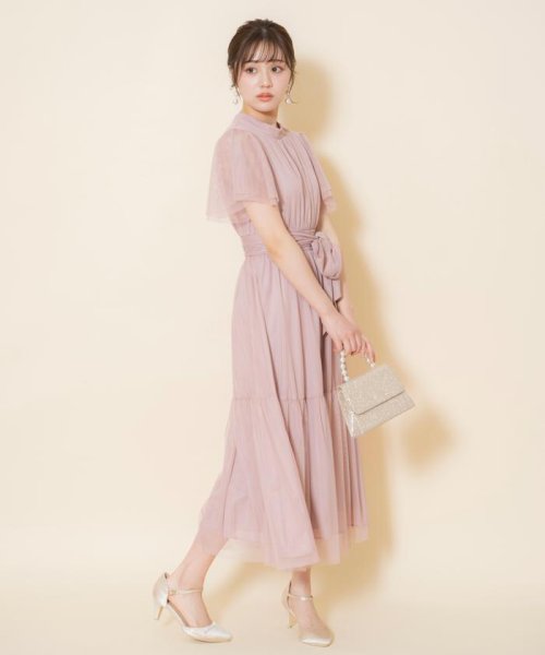 チュールティアードドレス チュールティアードドレス J1533071582(11655円)