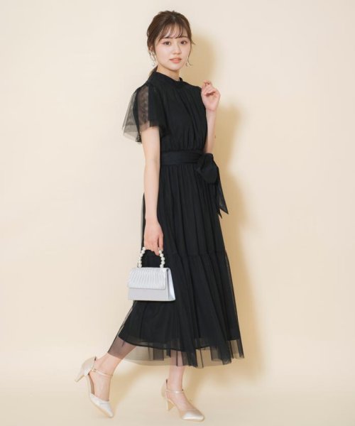 チュールティアードドレス チュールティアードドレス J1533071582(11655円)