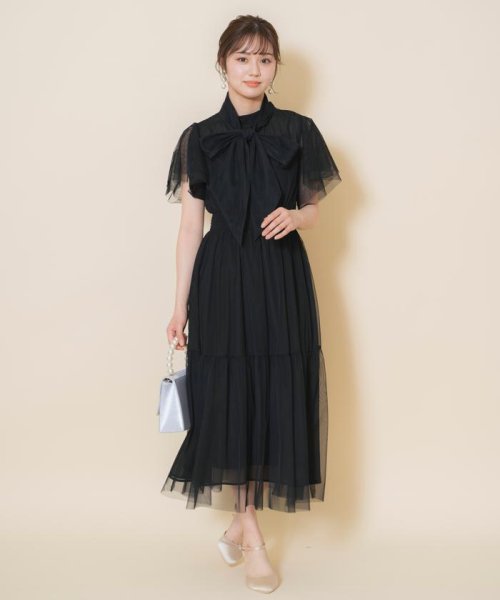 チュールティアードドレス チュールティアードドレス J1533071582(11655円)