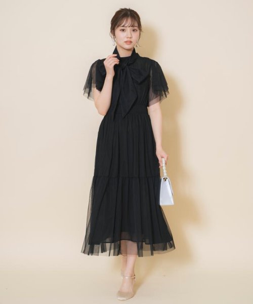 チュールティアードドレス チュールティアードドレス J1533071582(11655円)