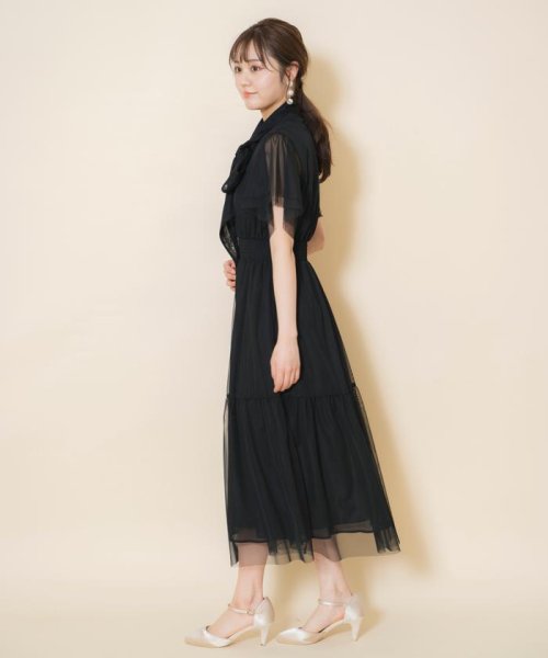 チュールティアードドレス チュールティアードドレス J1533071582(11655円)