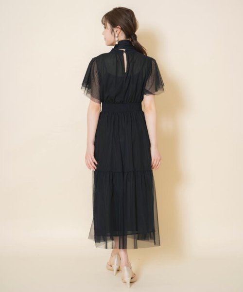 チュールティアードドレス チュールティアードドレス J1533071582(11655円)