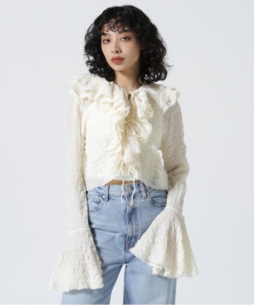 RoyalFlash(ロイヤルフラッシュ)/MAISON SPECIAL/メゾンスペシャル/Ruffle Blouse/img01