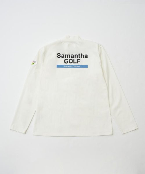 Samantha GOLF(サマンサゴルフ)/ハーフジップ長袖モックネック/img06