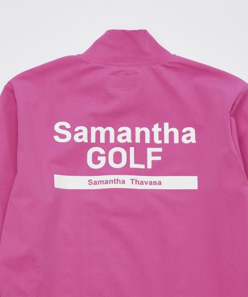 Samantha GOLF(サマンサゴルフ)/ハーフジップ長袖モックネック/img09