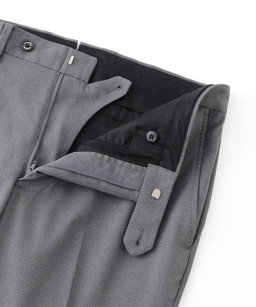 トロッター トラウザーズ #000（ナンバーゼロ）バーズアイストレッチ トロッター ナンバーゼロ