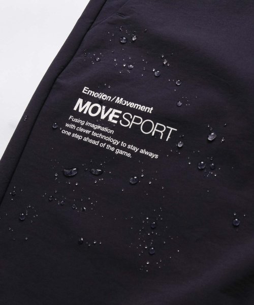 MOVESPORT(ムーブスポーツ)/AIRY TRANSFER TOUGH スパンライク オーセンティックロゴ テーパードパンツ/img11