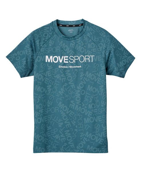 MOVESPORT(ムーブスポーツ)/ジャガードグラフィック ショートスリーブシャツ/img16