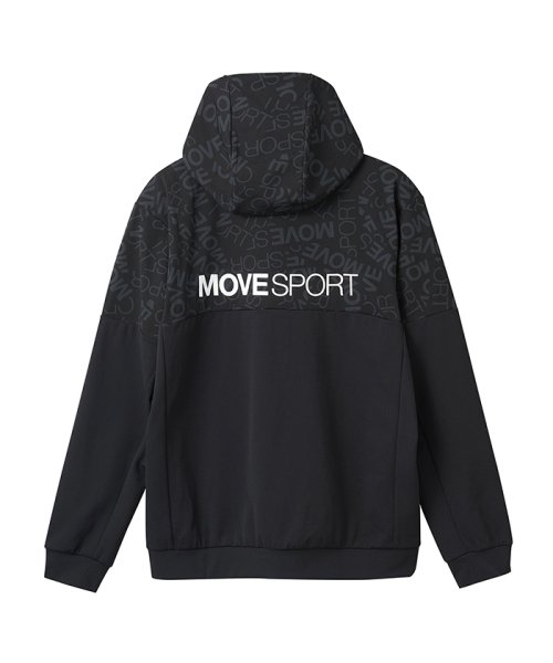 MOVESPORT(ムーブスポーツ)/S.F.TECH ロゴ総柄 バックロゴ フルジップフーディー/img27
