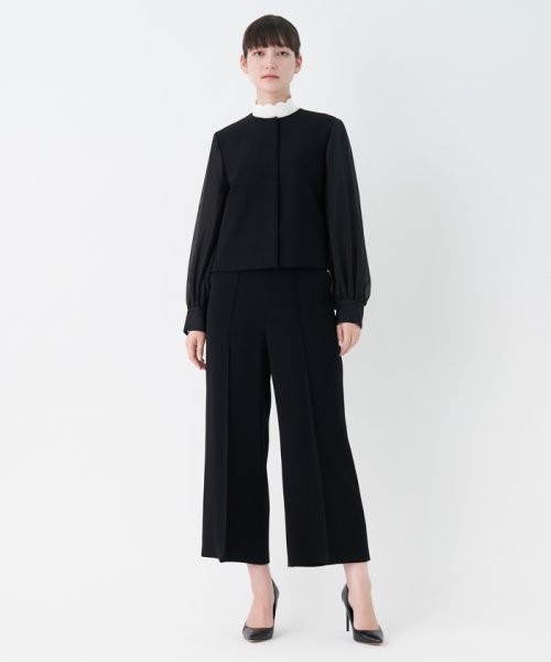 ノーカラージャケット 