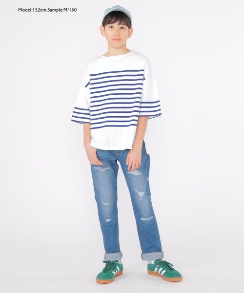 SHIPS KIDS(シップスキッズ)/【SHIPS KIDS別注】Lee:100～160cm / クラッシュ デニム/img09