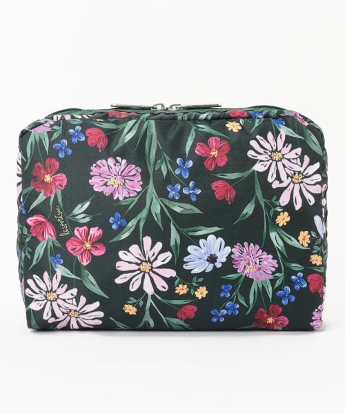 LeSportsac(LeSportsac)/EXTRA LARGE RECTANGULAR COSMETICウォーターカラーガーデン/img02