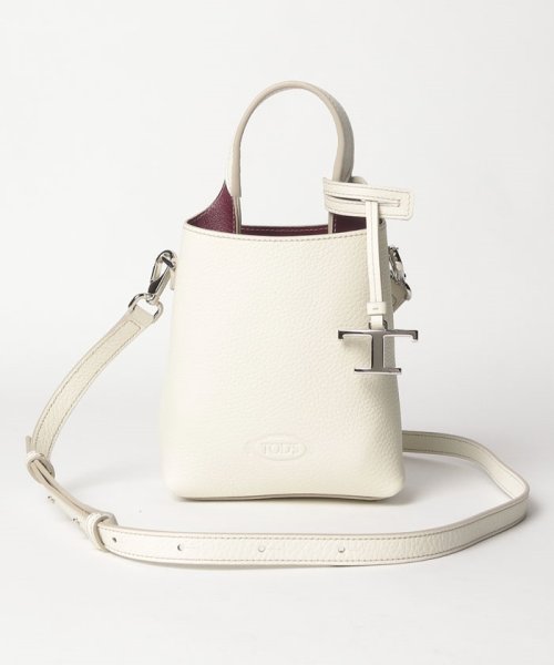 TODS(トッズ)/【TODS】トッズ レザーバッグ マイクロ  T タイムレス メタル ペンダント XBWAPAT9000QRI 2way/img03