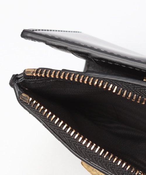 【TODS】トッズ T タイムレス レザー コンパクトウォレット XAWTSKB0400KET 