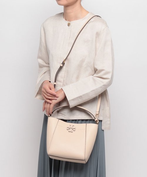 【TORY BURCH】トリーバーチ マックグロー スモール バケットバッグ ショルダーバッグ 74956 