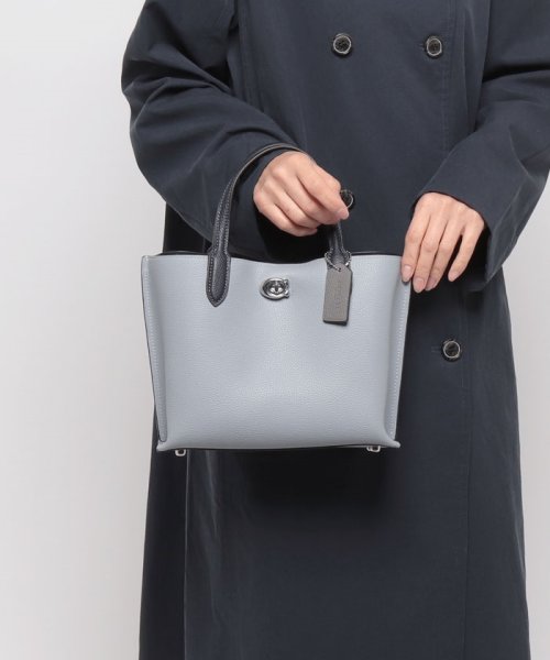 【COACH】コーチ ウィロウ トート 24 カラーブロック 2way C8561 
