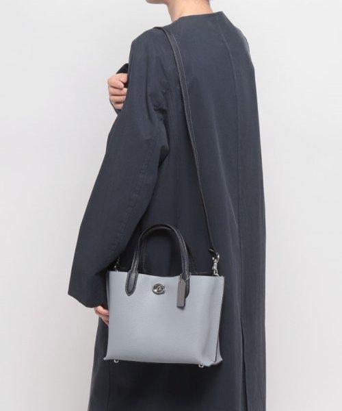 【COACH】コーチ ウィロウ トート 24 カラーブロック 2way C8561 