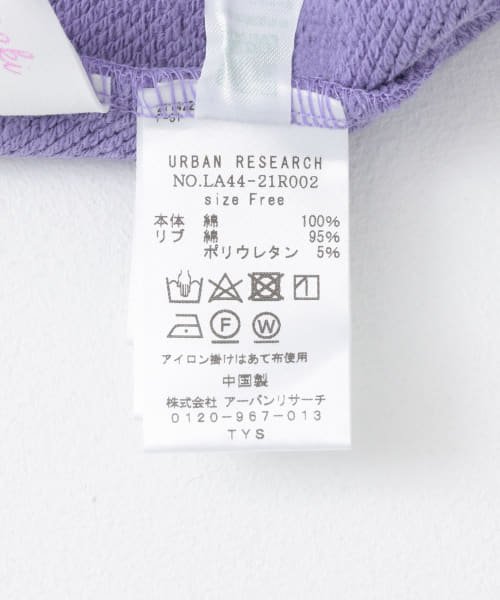 URBAN RESEARCH Sonny Label(アーバンリサーチサニーレーベル)/AyaKawasaki　カットオフスウェット/img31