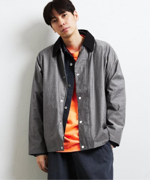 417 EDIFICE(フォーワンセブン　エディフィス)/CHAMBRAY / シャンブレー 2LAYERS ブルゾン/img26