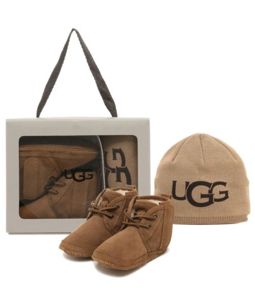 UGG(UGG)/アグ ベビーシューズ ギフトセット ブラウン キッズ UGG 1104729I CHE/img01