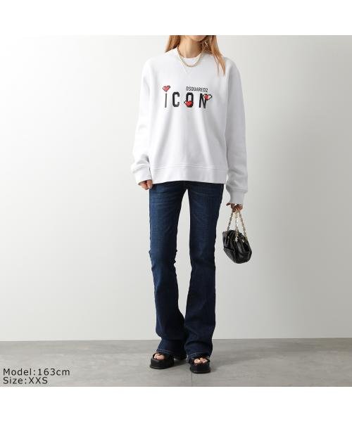 DSQUARED2 トレーナー ICON GAME LOVER COOL S80GU0092 S25516 トレーナー ICON GAME LOVER COOL S80GU0092