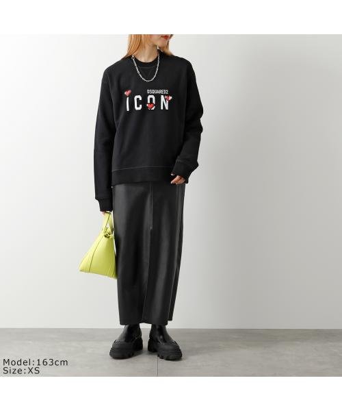 DSQUARED2 トレーナー ICON GAME LOVER COOL S80GU0092 S25516 トレーナー ICON GAME LOVER COOL S80GU0092