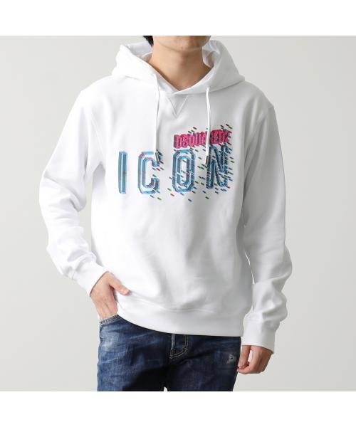 DSQUARED2(ディースクエアード)/DSQUARED2 パーカー PIXELED ICON COOL HOODIE S79GU0110 S25516/img03