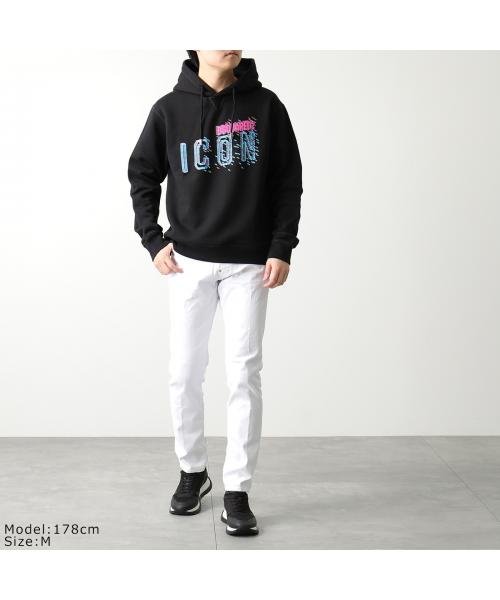 DSQUARED2(ディースクエアード)/DSQUARED2 パーカー PIXELED ICON COOL HOODIE S79GU0110 S25516/img04