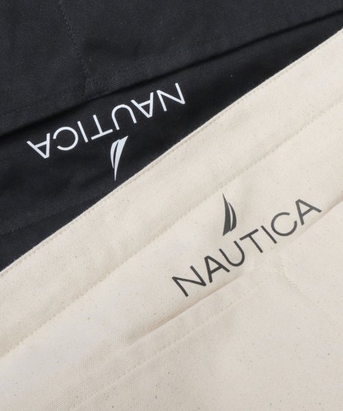 AMS SELECT(エーエムエスセレクト)/NAUTICA ノーティカ 12オンス 大容量 帆布 ビッグショルダーバッグ 通勤 通学 旅行 キャンバス メンズ レデイース/img02