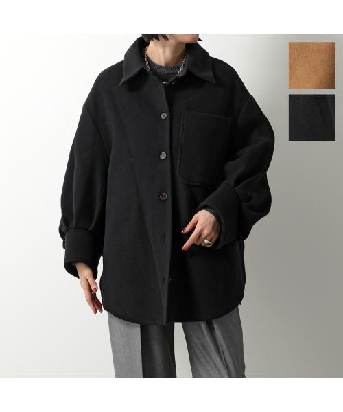 セール】T－COAT シャツジャケット T40 VELOUR ウール ステンカラー