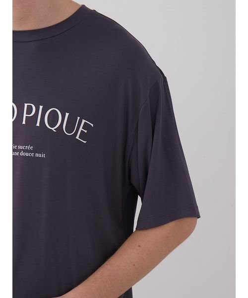 GELATO PIQUE HOMME(GELATO PIQUE HOMME)/【HOMME】レーヨンロゴTシャツ/img09