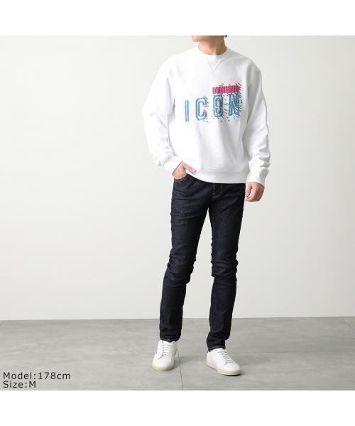DSQUARED2 トレーナー PIXELED ICON COOL S79GU0109 S25516 - 【おしゃれ】