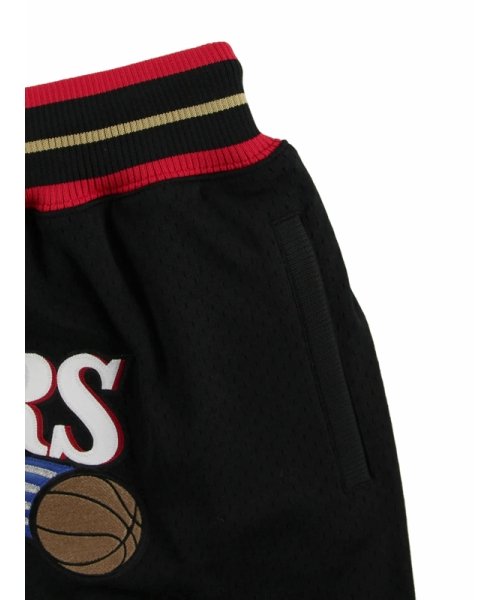ジャスト・ドン シクサーズ 7インチ ショーツ NBA JUST DON 7 INCH SHORTS 76ERS 