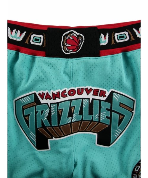 Mitchell & Ness(ミッチェルアンドネス)/ジャスト・ドン グリズリーズ 7インチ ショーツ NBA JUST DON 7 INCH SHORTS GRIZZLIES/img02