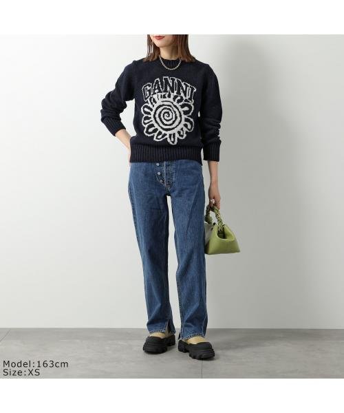 GANNI(ガニー)/GANNI セーター Graphic O－neck Pullover Flower K1966 2562/img02