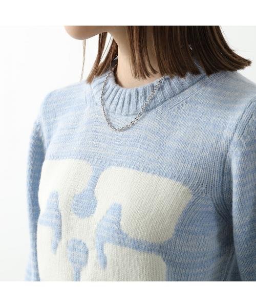 GANNI(ガニー)/GANNI ニット Graphic O－neck Pullover Butterfly セーター/img10