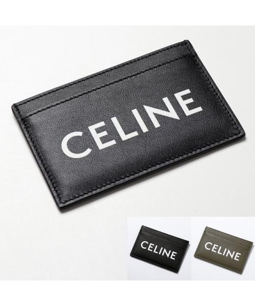 CELINE(セリーヌ)/CELINE カードケース 10B703DMF レザー ロゴ /img01