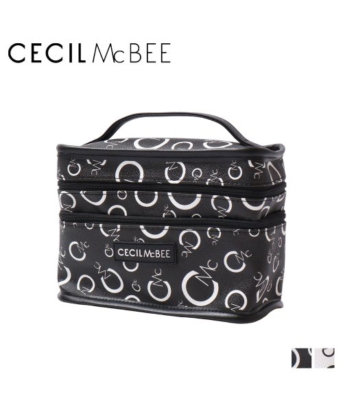 CECIL McBEE(セシルマクビー)/セシルマクビー CECIL McBEE 化粧ポーチ メイクポーチ バニティポーチ 小物入れ 収納 レディース 大容量 機能的 大きめ 持ち歩き MONOGRAM/img11