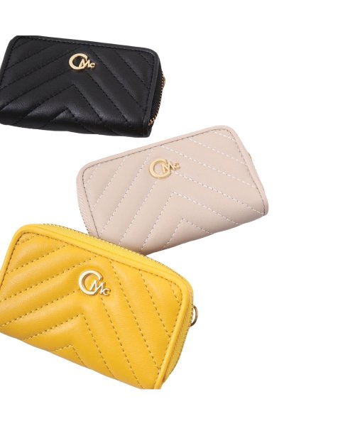 CECIL McBEE(セシルマクビー)/セシルマクビー CECIL McBEE キーケース キーホルダー レディース 4連 キルト QUILT KEY CASE ブラック ベージュ 黒 CM12700/img15