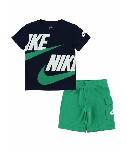 NIKE(ナイキ)/キッズ(105－120cm) セット商品 NIKE(ナイキ) B NSW HBR CARGO FT SHORT SET/img04