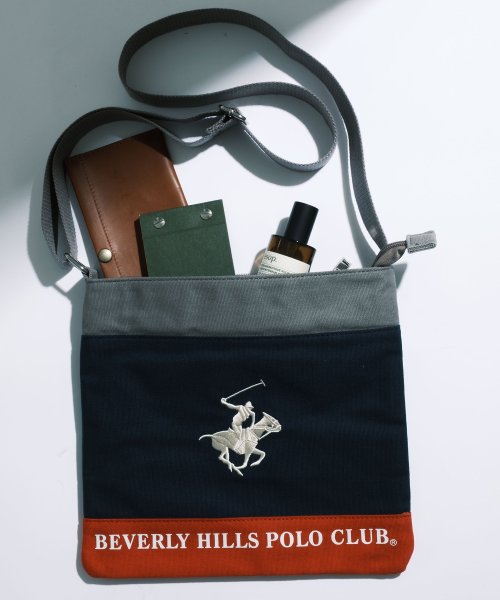 BEVERLY HILLS POLO CLUB(ビバリーヒルズポロクラブ)/【BEVERLY HILLS POLO CLUB】ポロキャンバスショルダー BHC002/img23