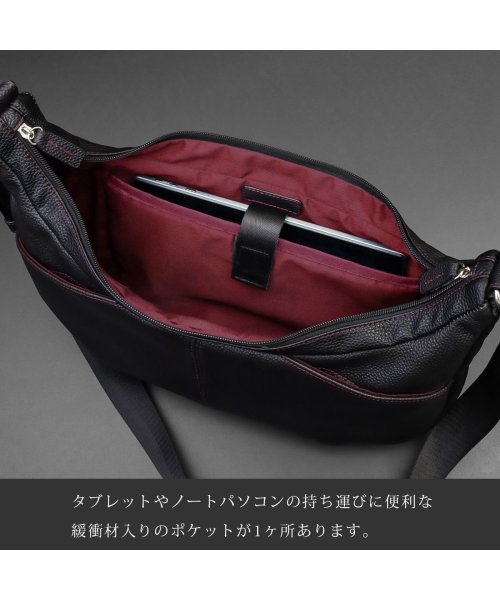 ショルダーバッグ メンズ レザーバッグ レザーショルダー 舟形 肩掛け ななめ掛け A5 本革 DIABLO ディアブロ KA－2507 人気・おすすめ｜使いやすい・旅行におすすめ 品質保証 全国発送 日本国内発送・最短翌日お届け